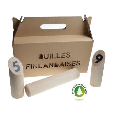 Jeu de quille Finlandaise en carton