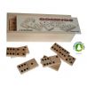 Domino boite tilleul standard marqué