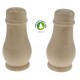 Salière en buis diam 40 Ht 78 mm