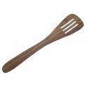 Spatule galbée striée en Olivier 30 cm