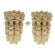 Jeu de 9 Quilles Ht 7 cm buis naturel