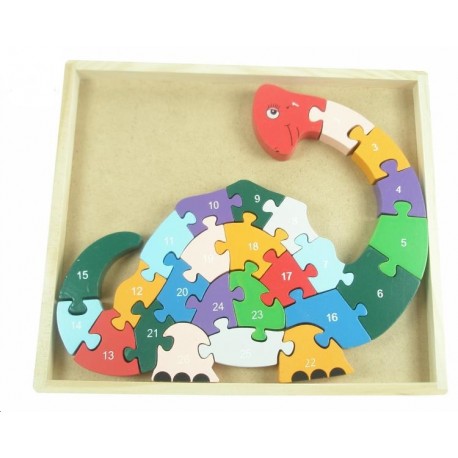 Puzzle dinosaure