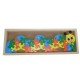 Puzzle chenille alphabet et chiffre