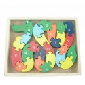 Puzzle serpent alphabet et chiffre