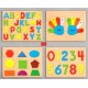 Sac de 4 puzzles educatifs