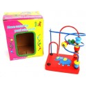 Boulier double jeu en bois multicolore