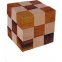 casse tête cube en bois élastique