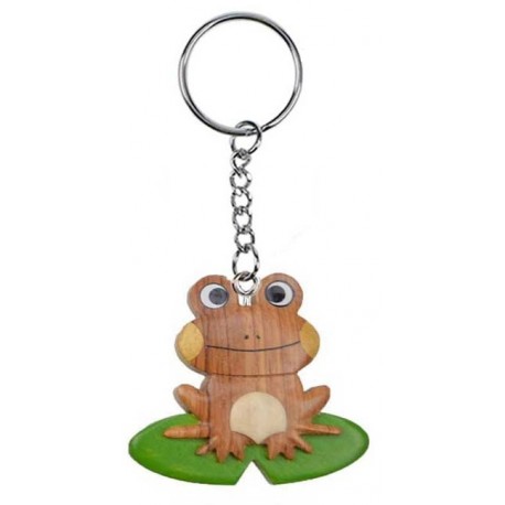 Porte clef grenouille