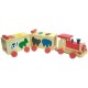 Train locomotive forme animaux