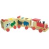 Train locomotive forme animaux