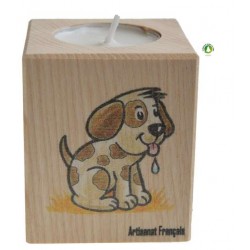 Porte Bougie Chien