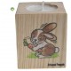 Porte Bougie Lapin