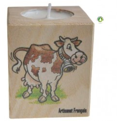 Porte Bougie Vache