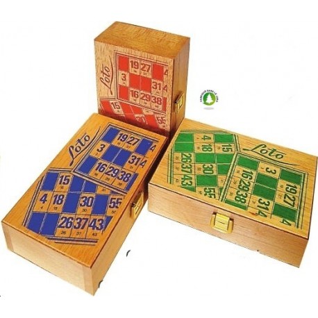 Coffret de loto 24 cartes + 90 j