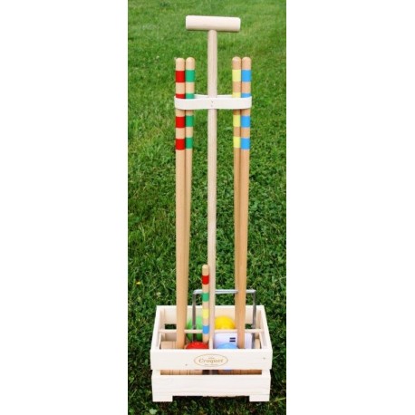 Jeu de croquet caddie