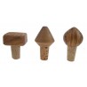 Jeux de 3 bouchons en olivier