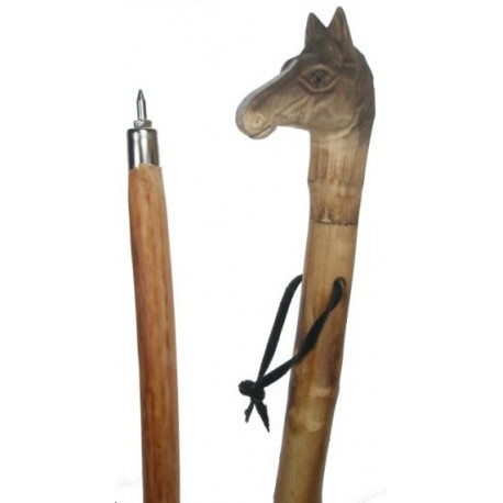 Bâton de Marche tête de cheval Bâton de Marche tête de cheval