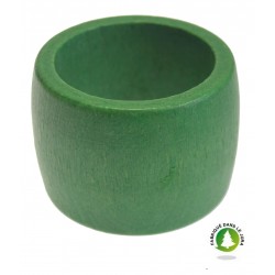 Rond de serviette charme vert