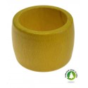 Rond de serviette charme jaune