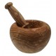 Mortier+ pilon olivier diam. 12 cm